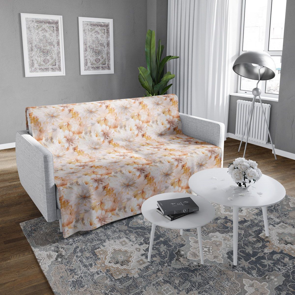 شال مبل ساده classic 65