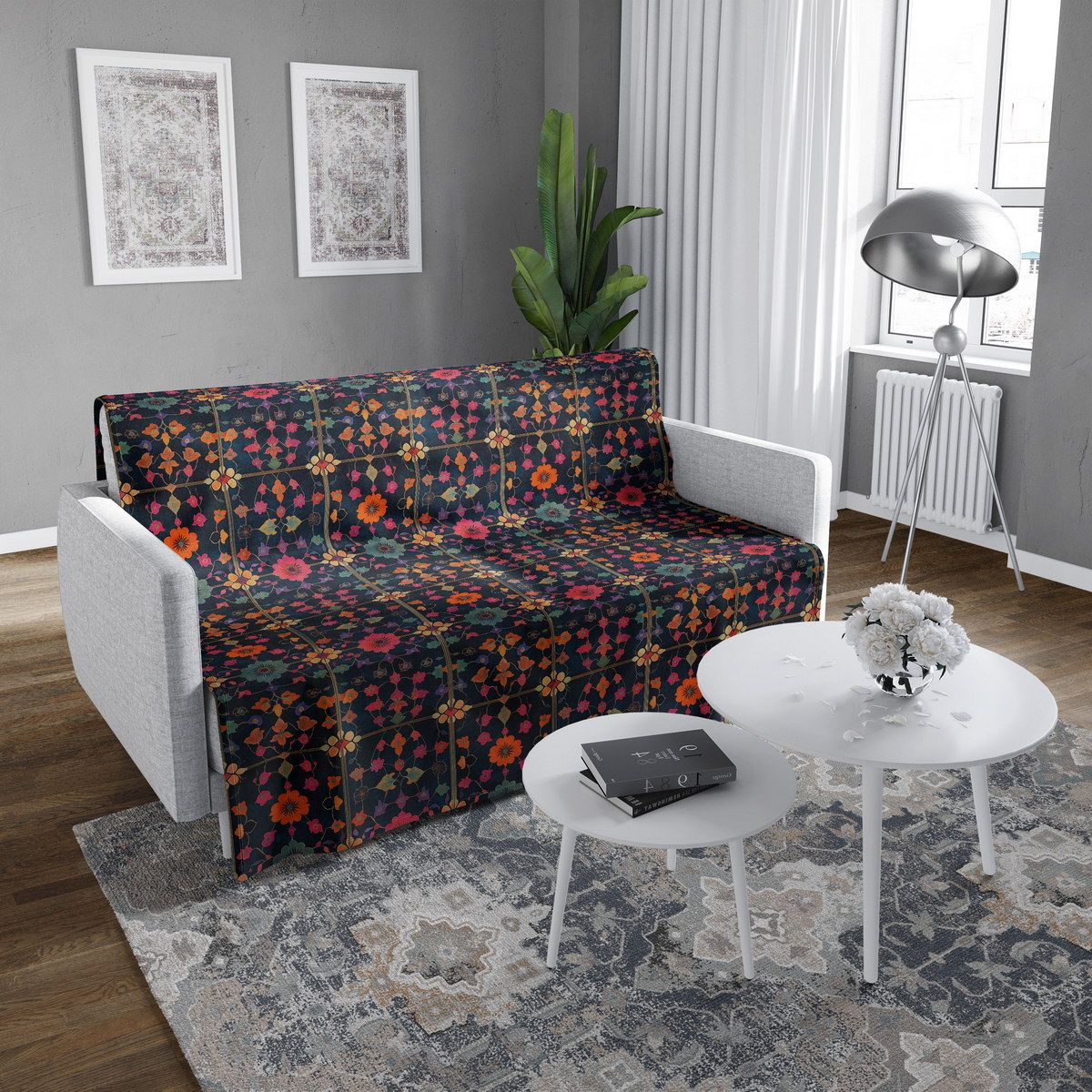 شال مبل ساده classic 72