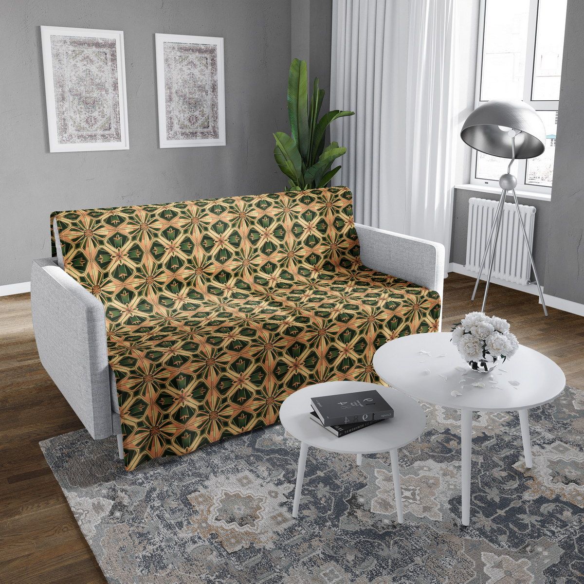 شال مبل ساده classic 73