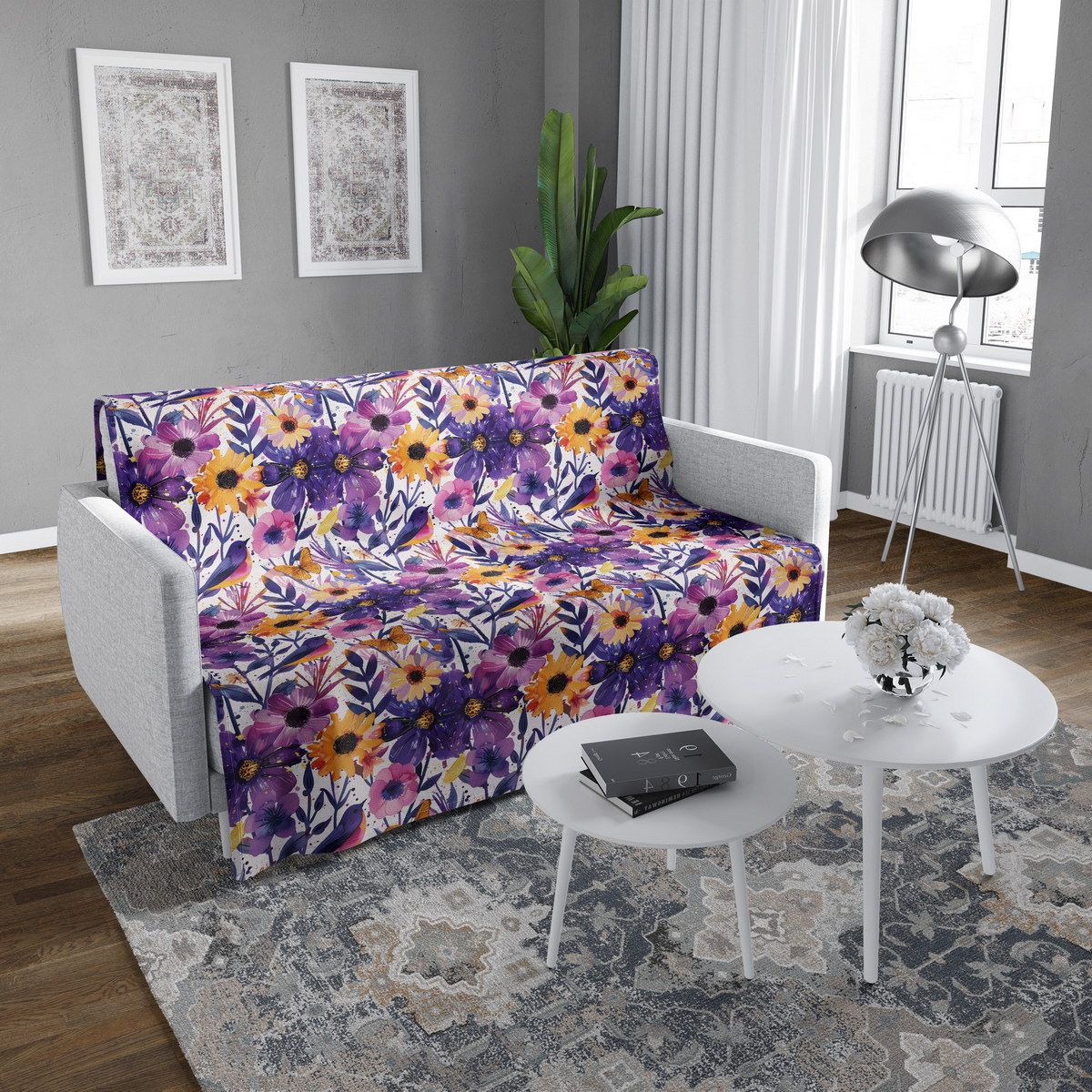 شال مبل ساده classic 74