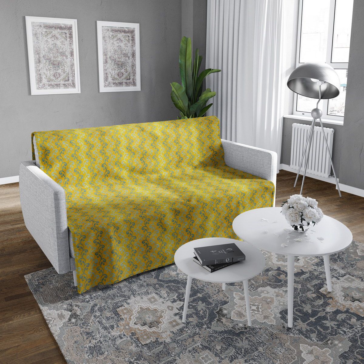 شال مبل ساده classic 80