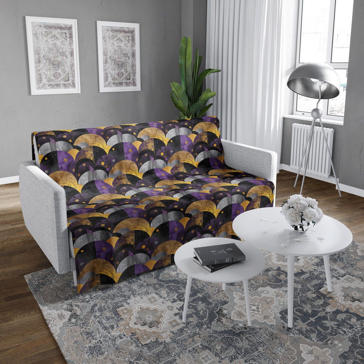 شال مبل ساده classic 84