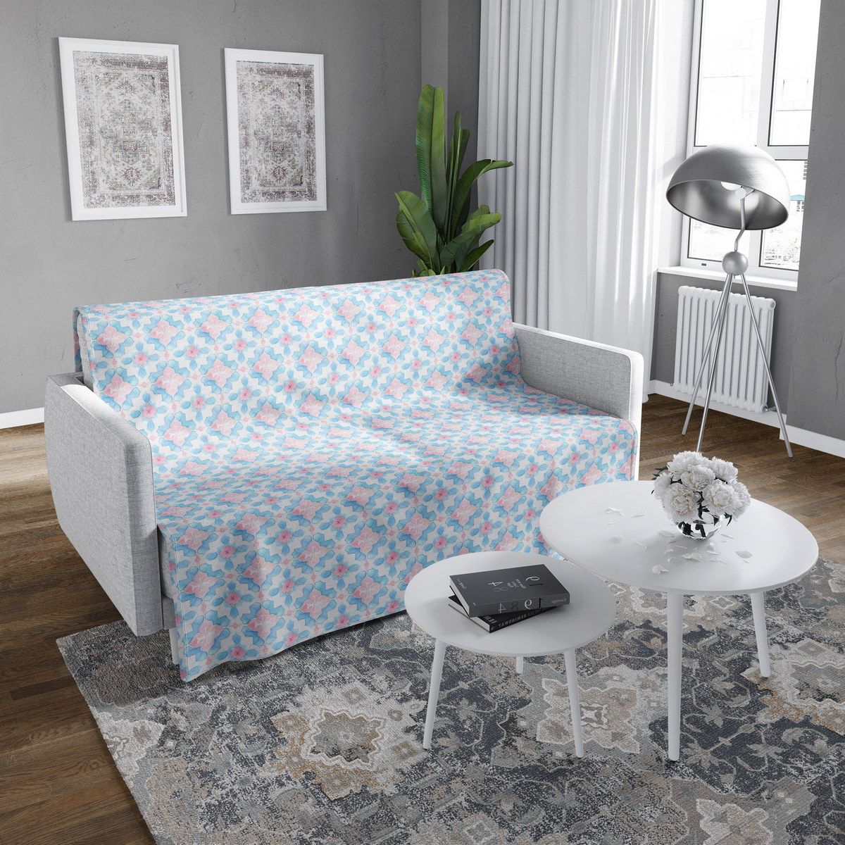 شال مبل ساده classic 87