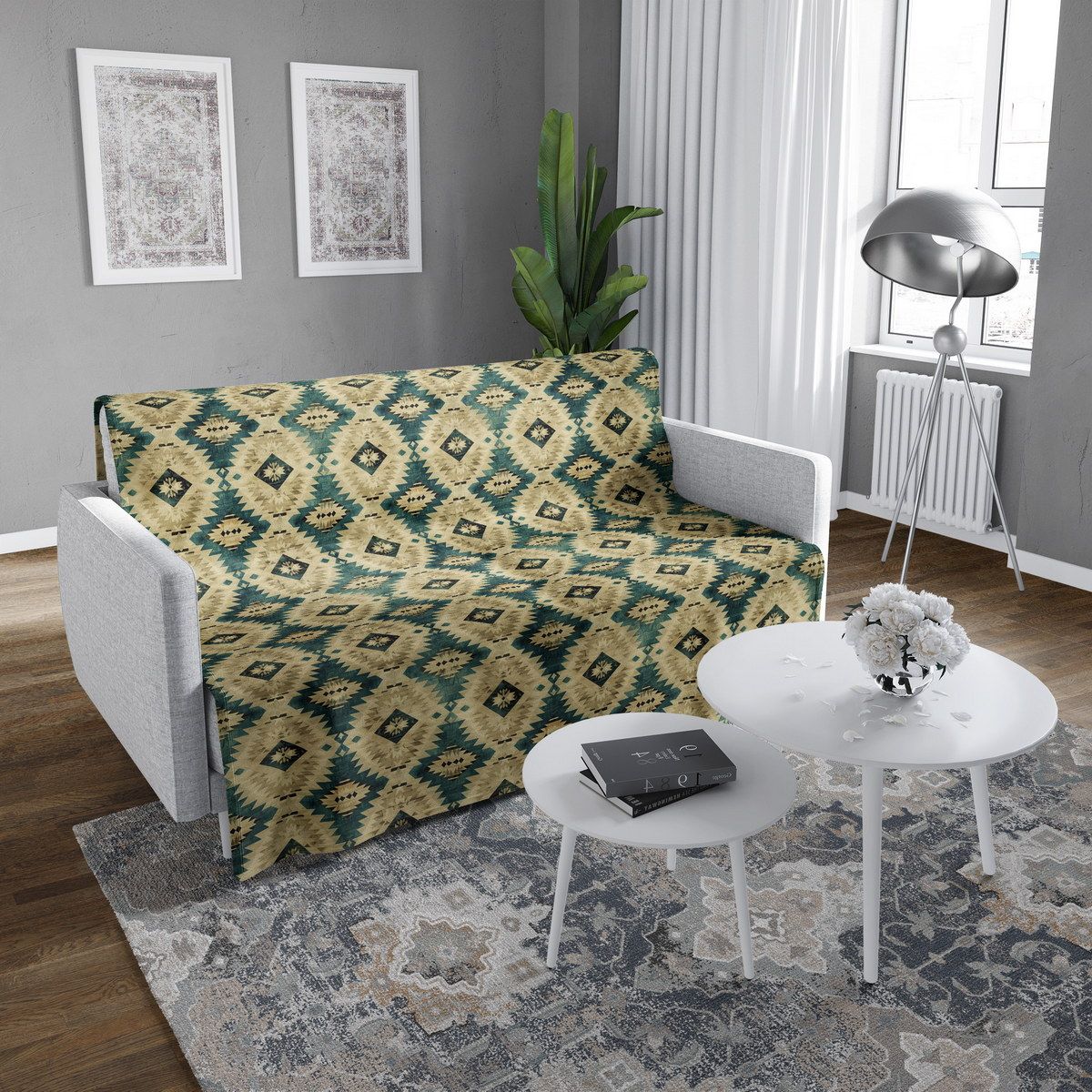 شال مبل ساده classic 90