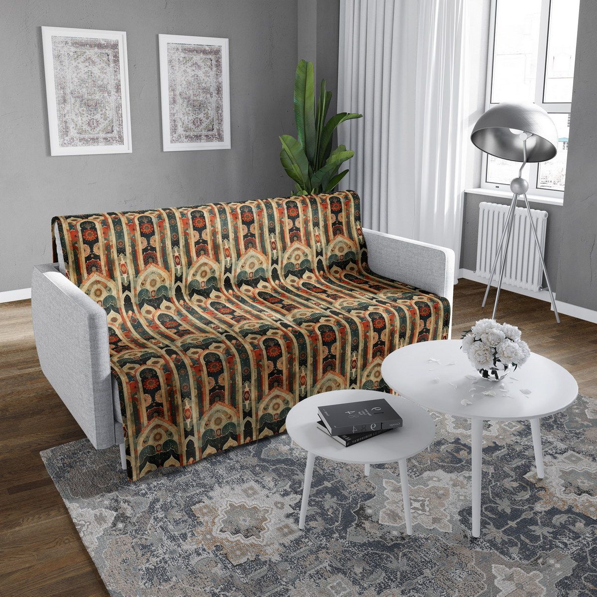 شال مبل ساده classic 92