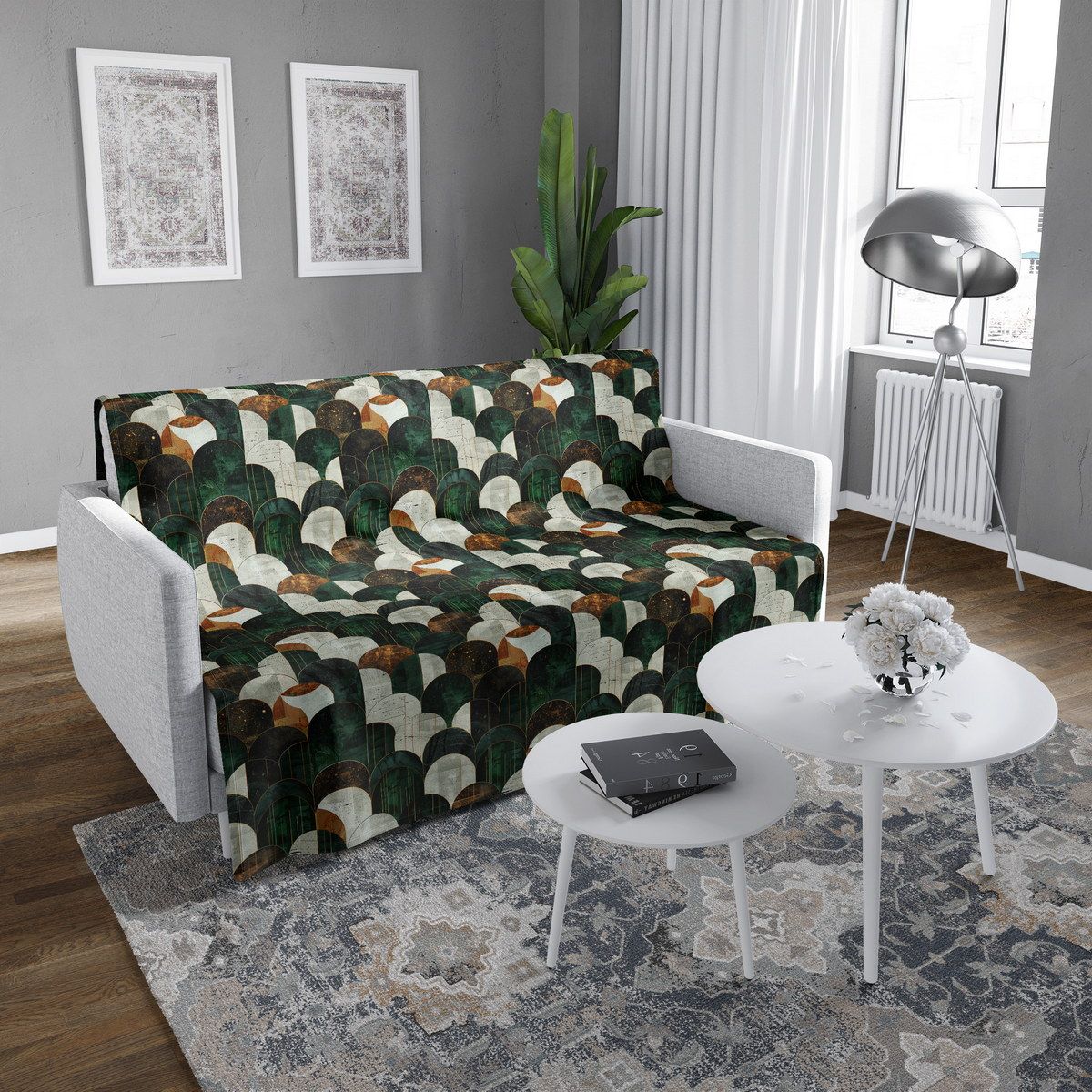 شال مبل ساده classic 95