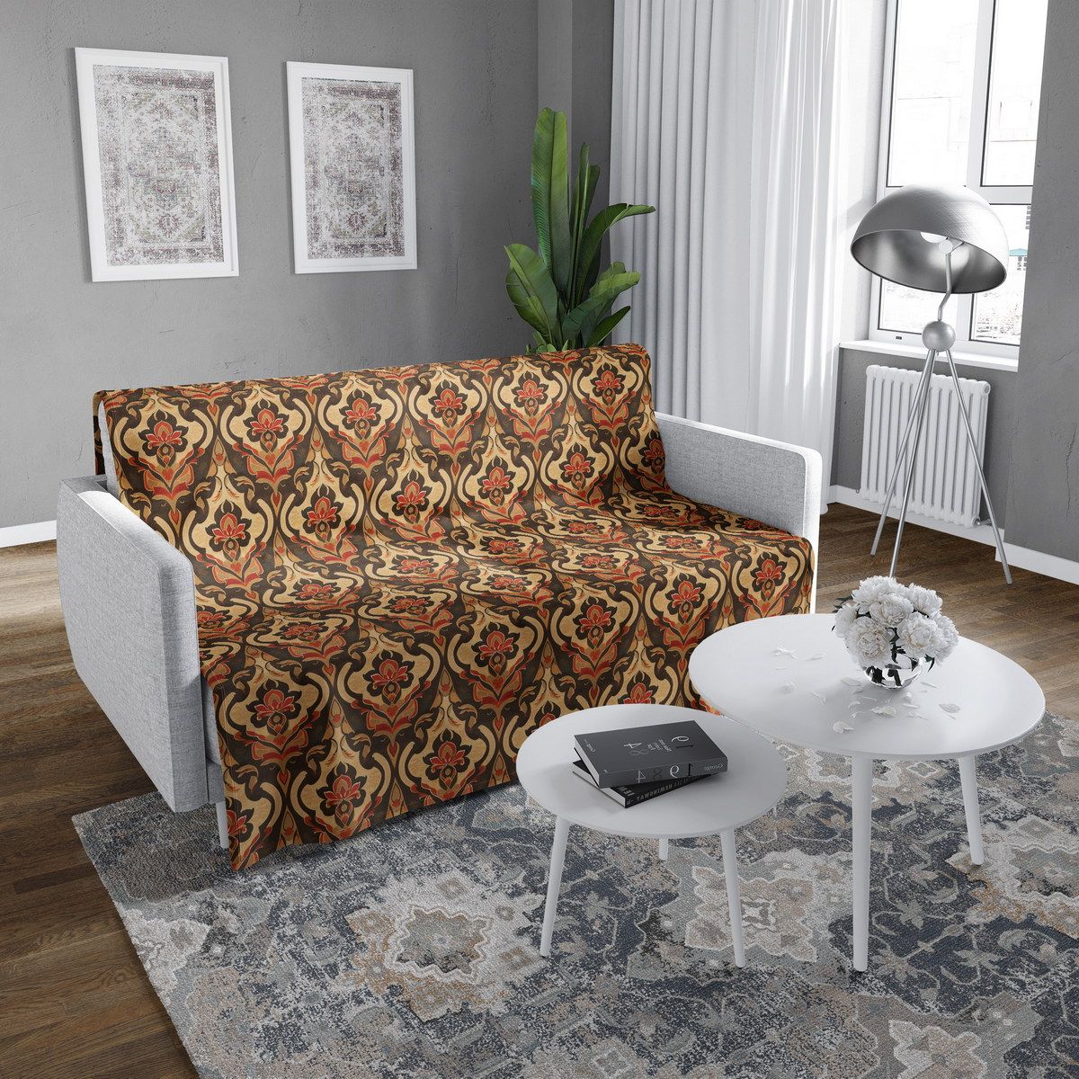 شال مبل ساده classic 101