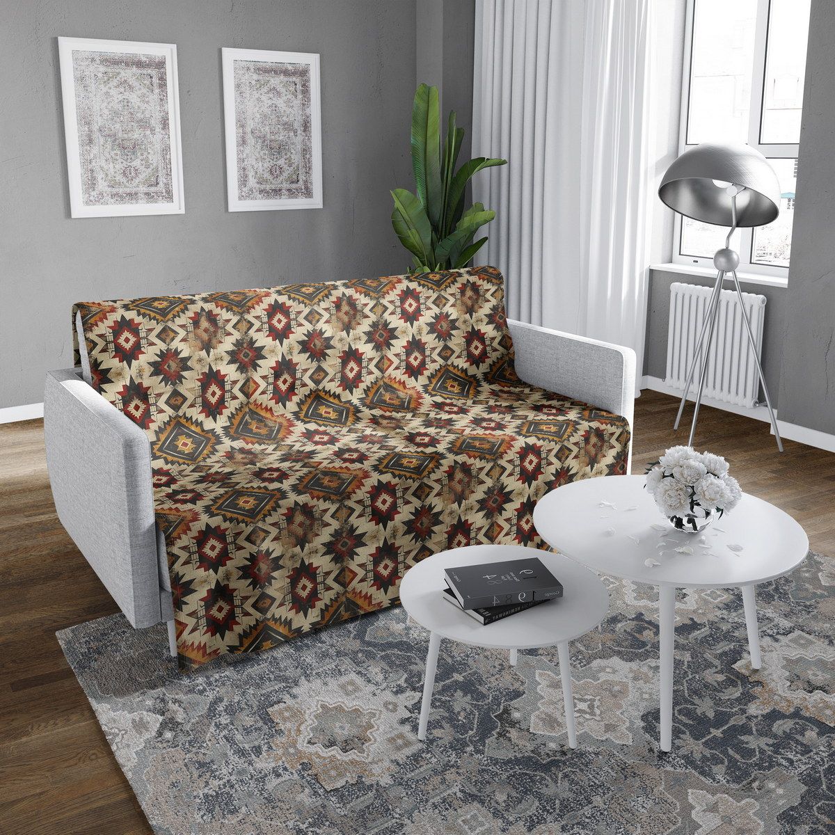 شال مبل ساده classic 105