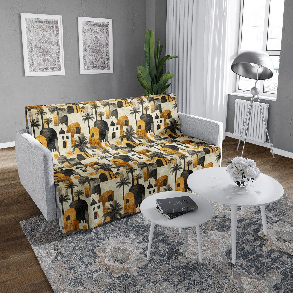 شال مبل ساده classic 107