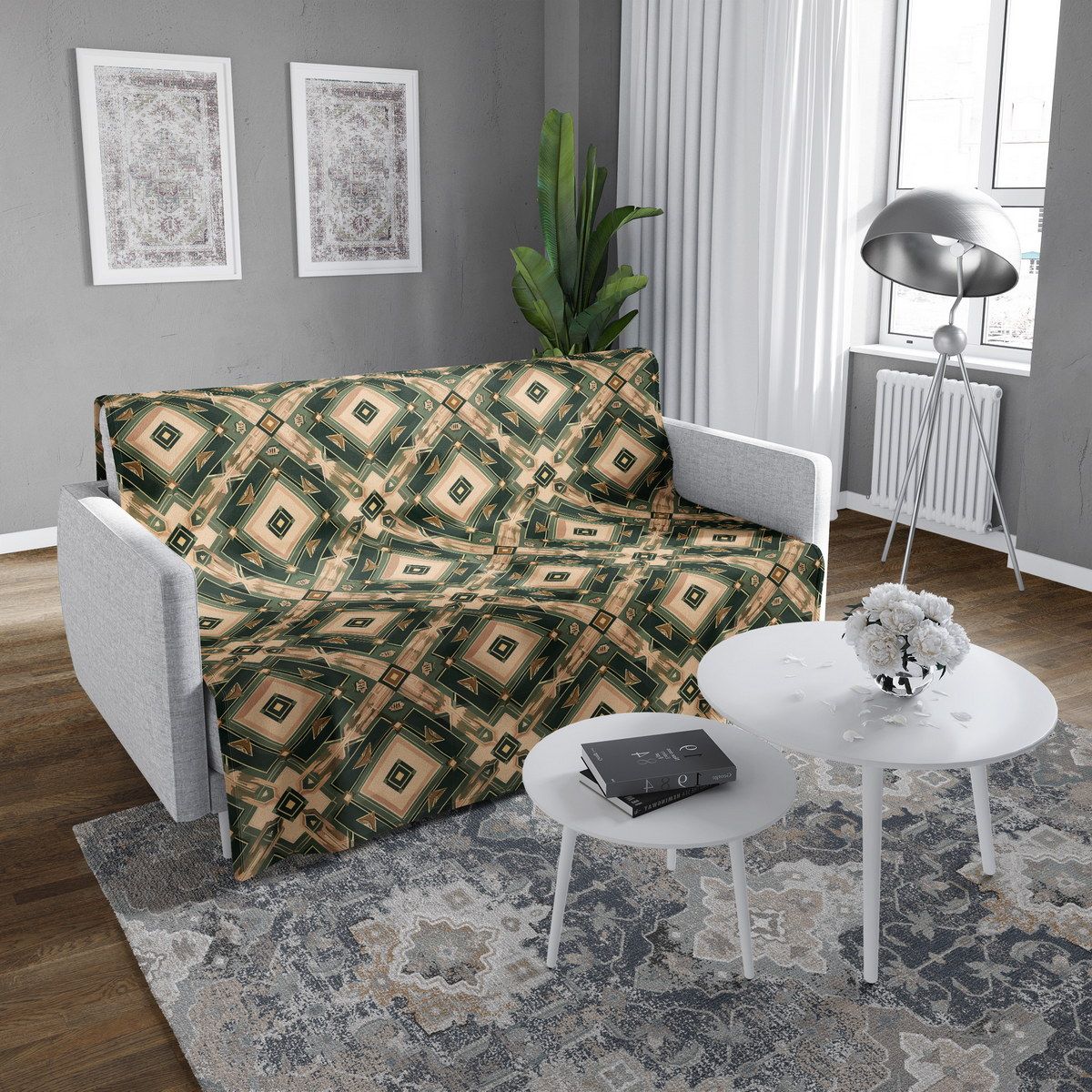 شال مبل ساده classic 110