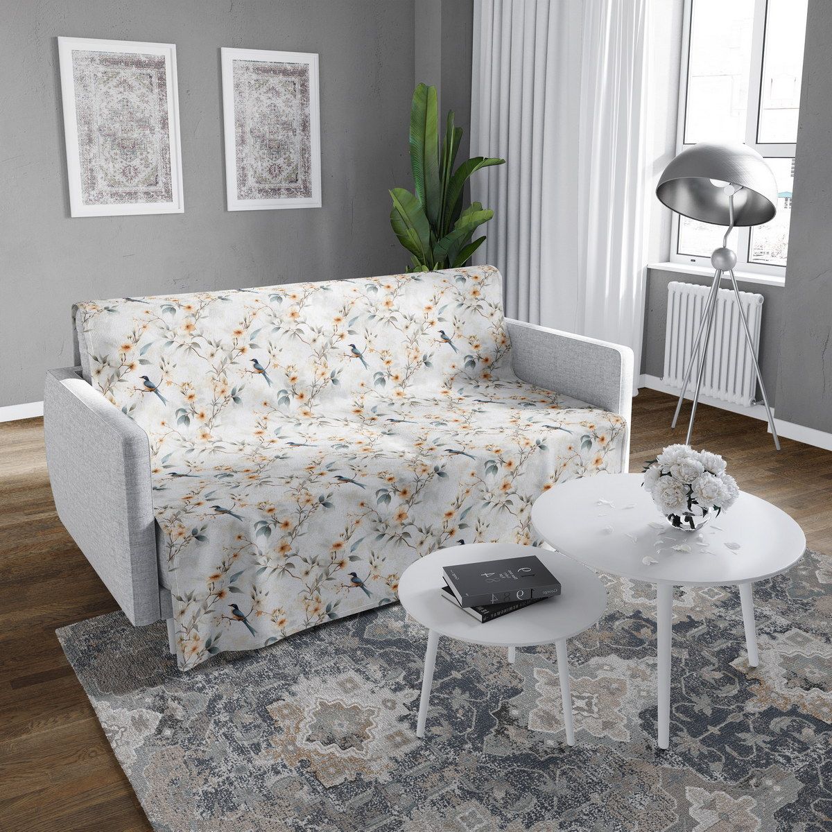 شال مبل ساده classic 114