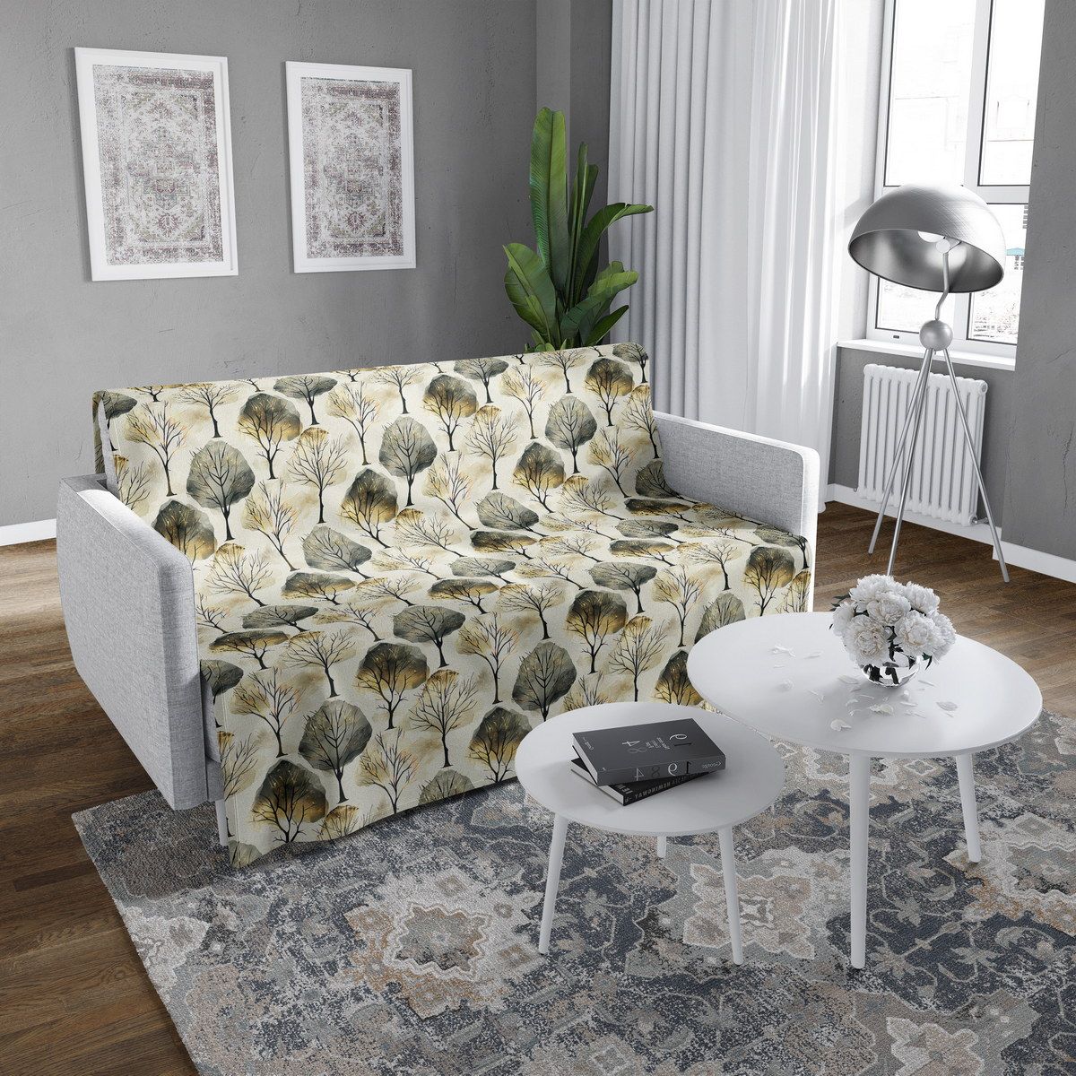 شال مبل ساده classic 118