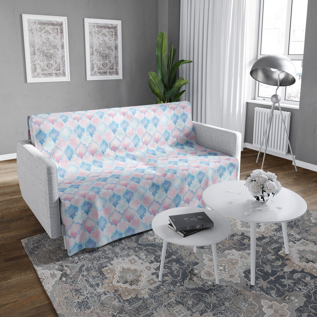 شال مبل ساده classic 123