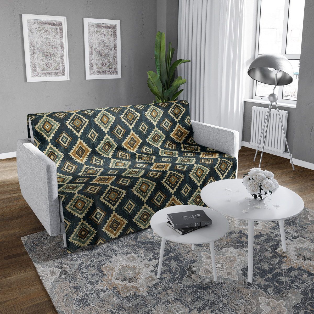 شال مبل ساده classic 126