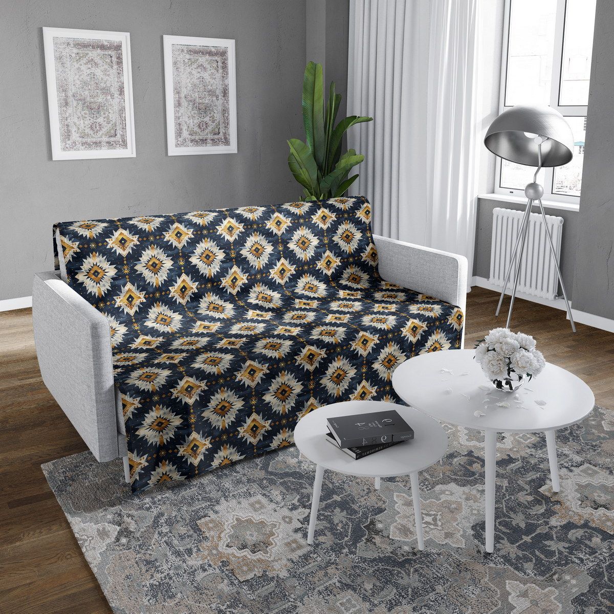 شال مبل ساده classic 127