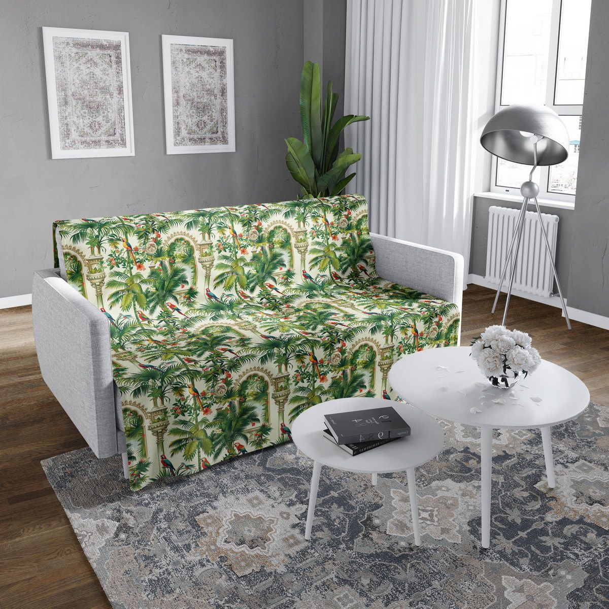 شال مبل ساده classic 140