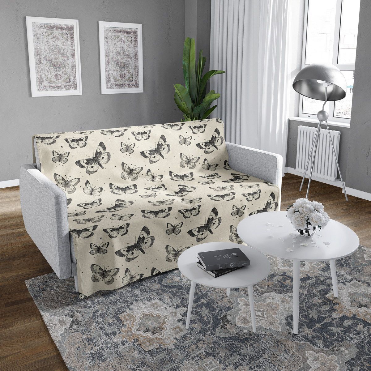 شال مبل ساده classic 158