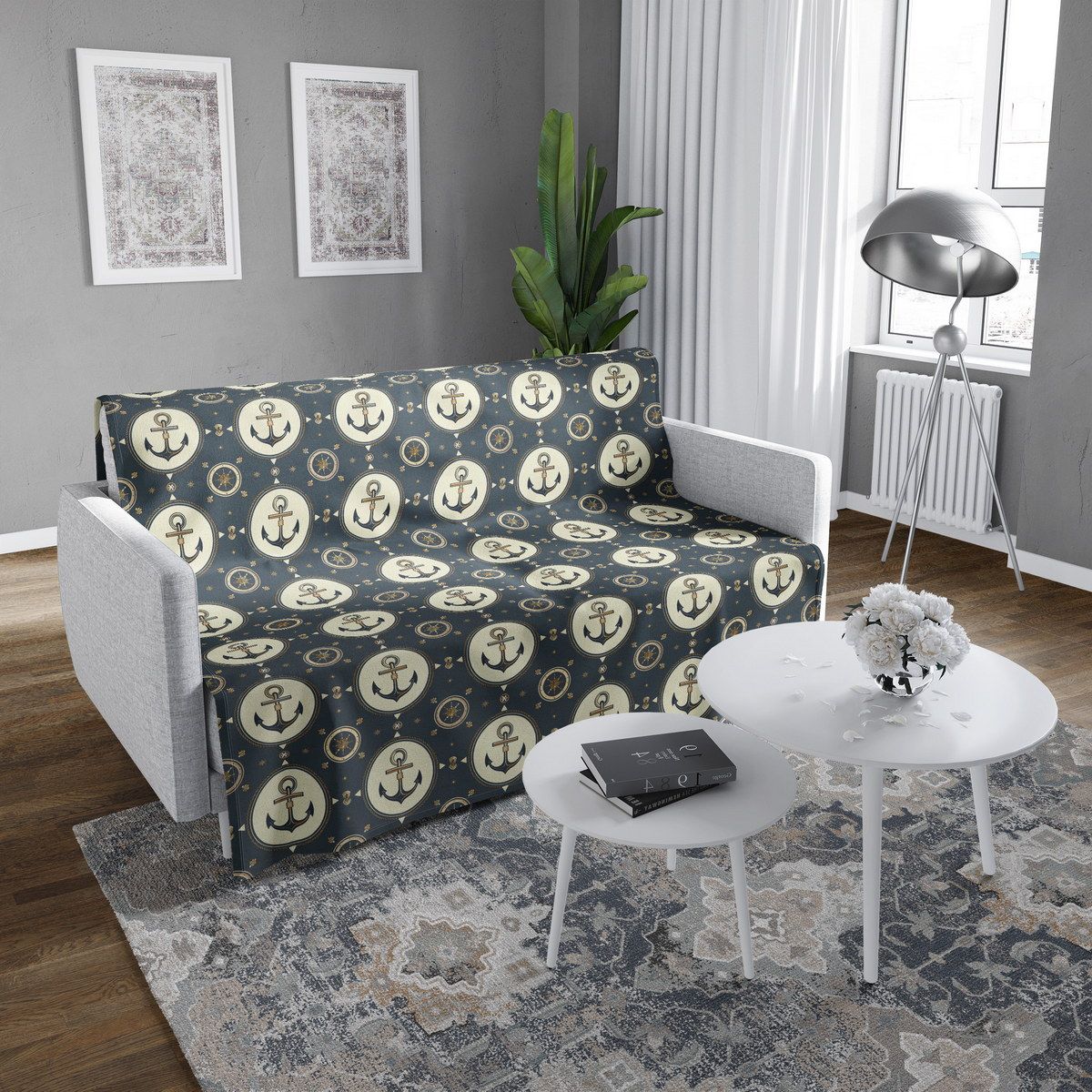 شال مبل ساده classic 161