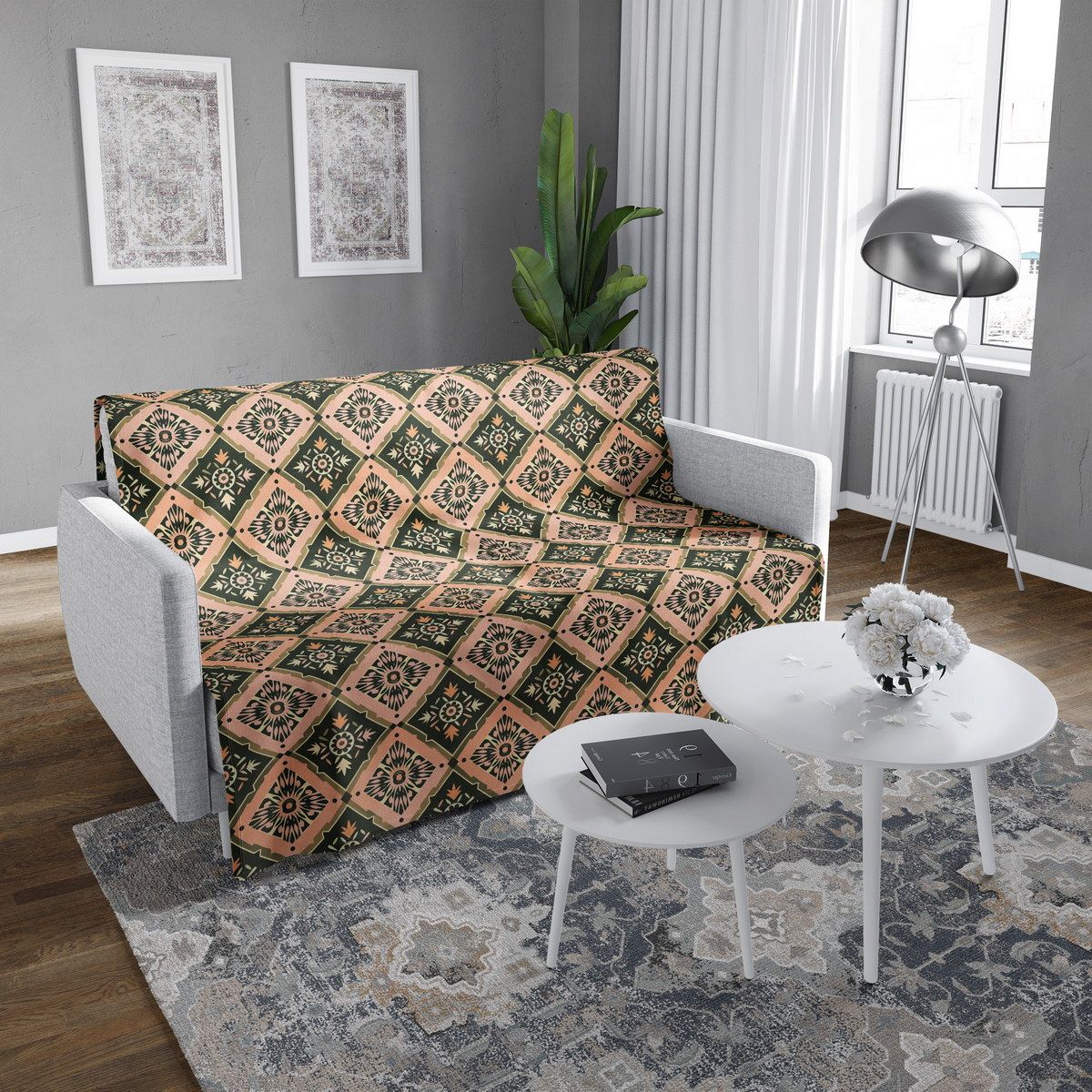 شال مبل ساده classic 179