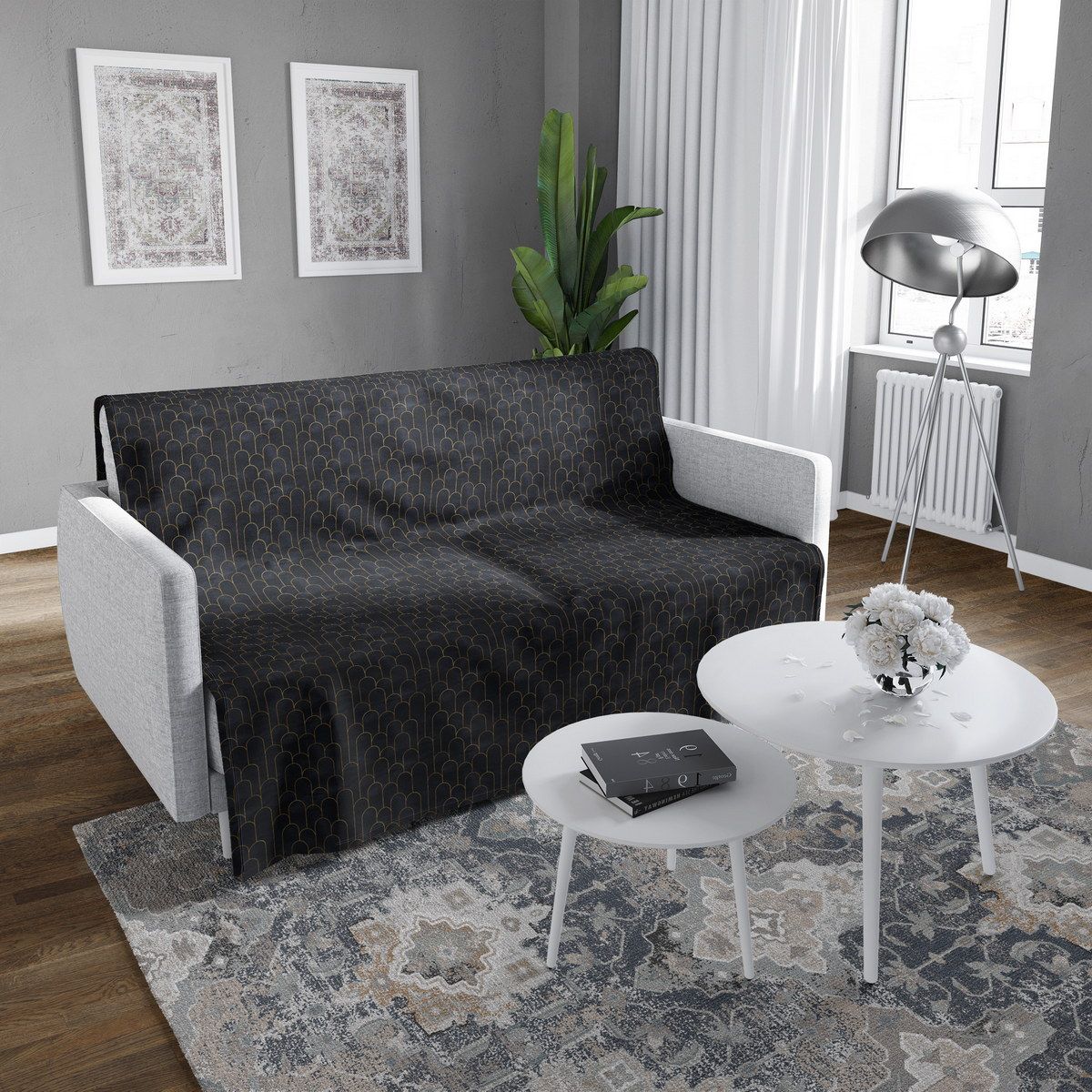 شال مبل ساده classic 197