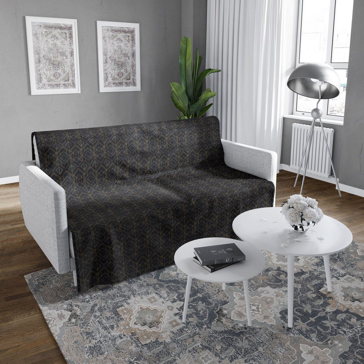 شال مبل ساده classic 198