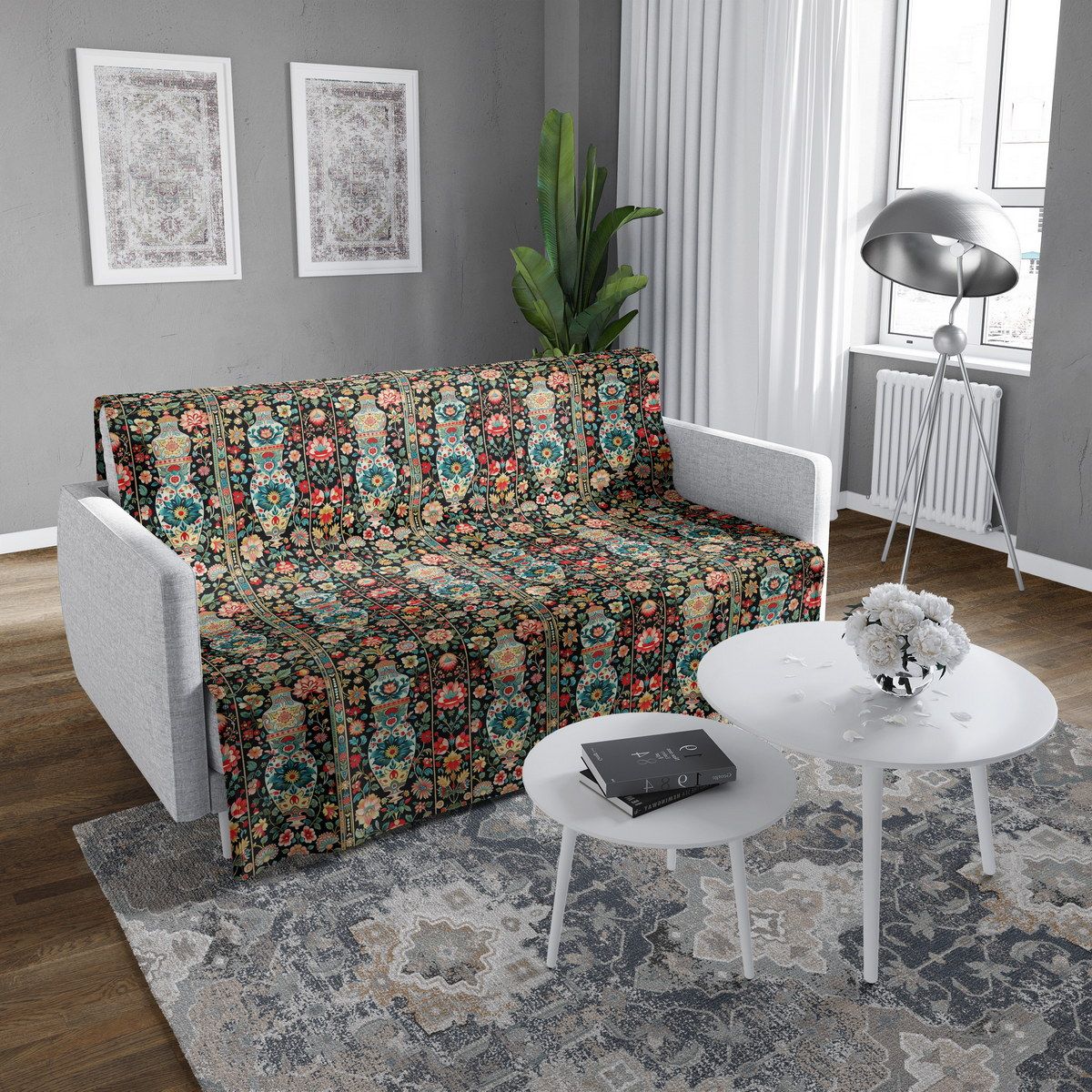 شال مبل ساده classic 208