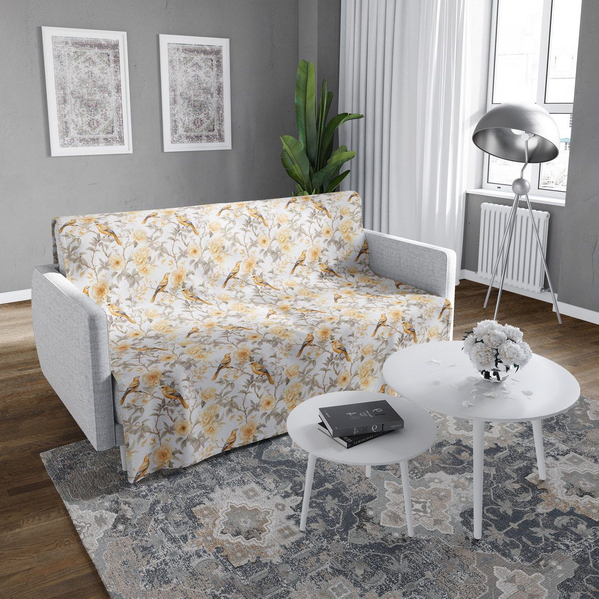 شال مبل ساده classic 214