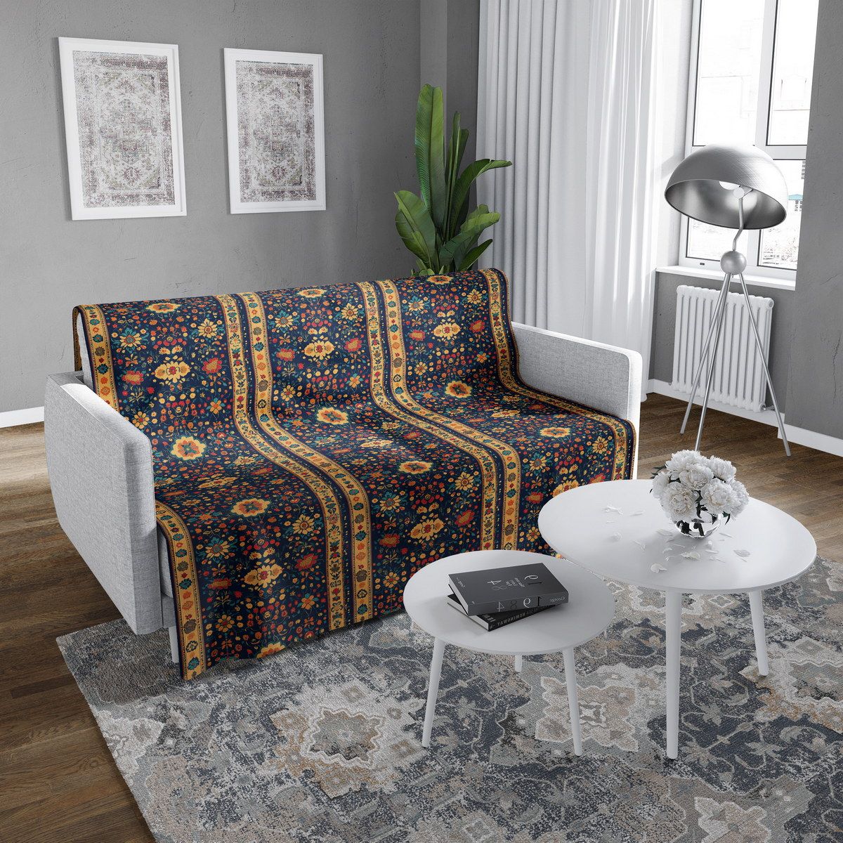 شال مبل ساده classic 225