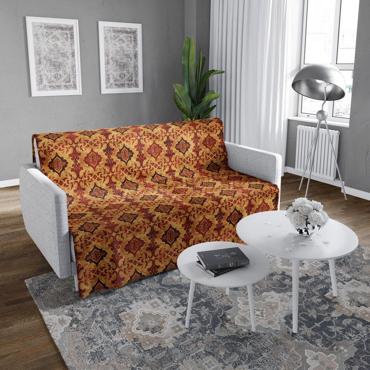 شال مبل ساده classic 372