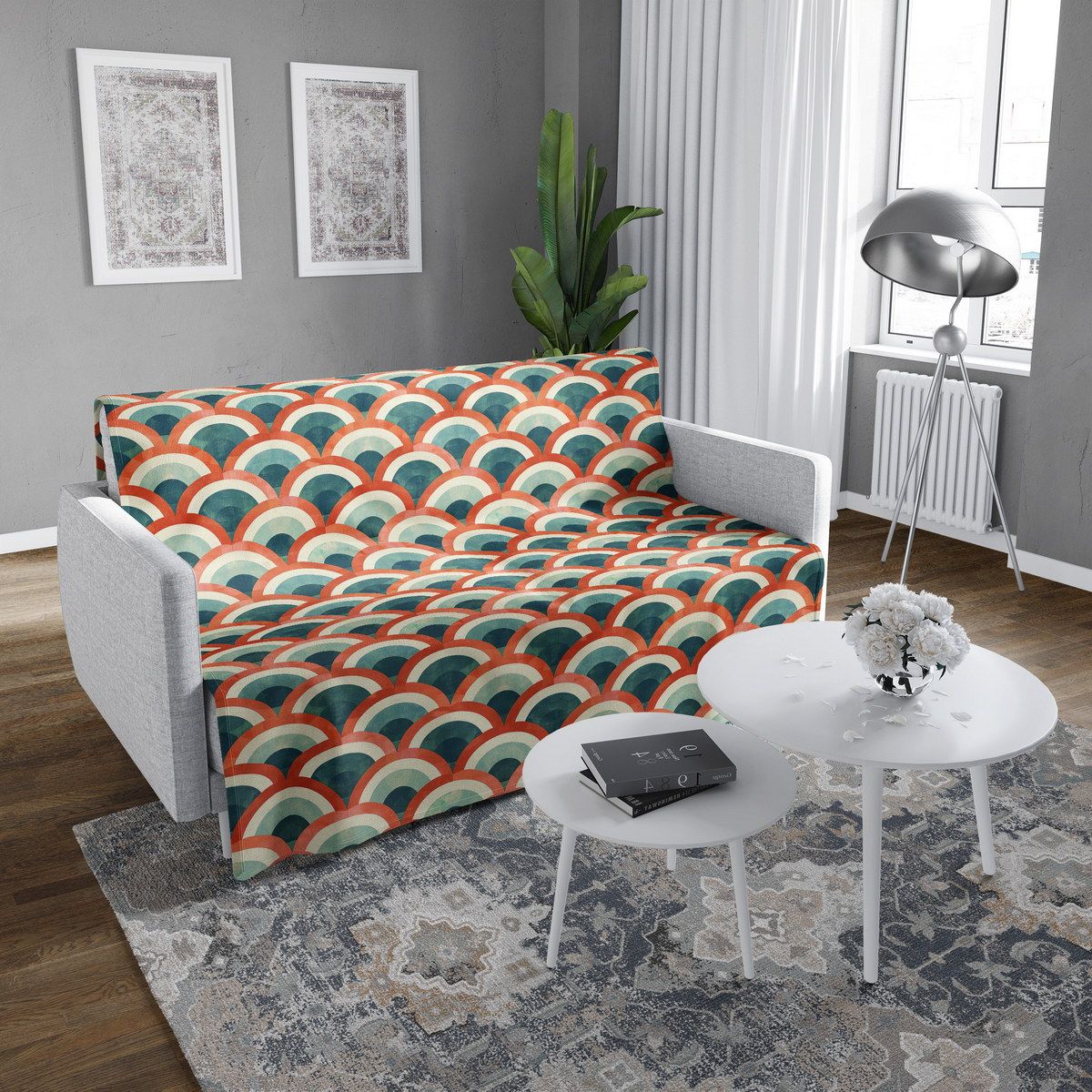 شال مبل ساده classic 374