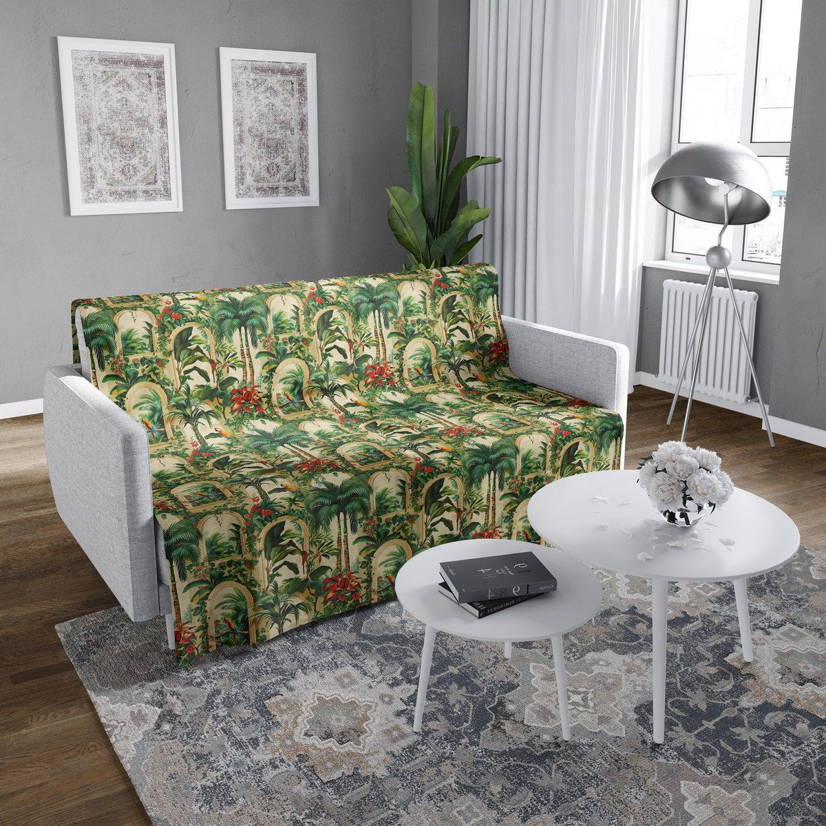 شال مبل ساده classic 376